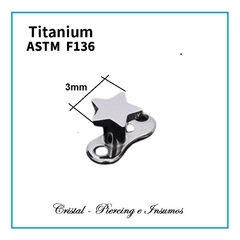 Microdermales de Titanio Grado Implante ASTM-F136 - Cristal