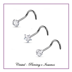 Nostril strass engarzado con forma