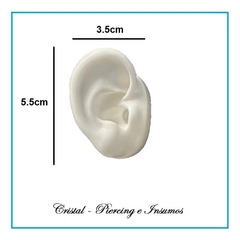 Oreja de silicona blanca - comprar online