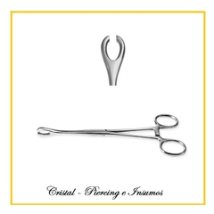 Pinzas para colocacion de piercing - Cristal