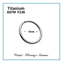 Argolla Sinfin en Titanio Grado Implante ASTM-F136 en internet