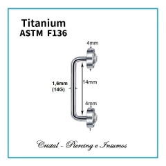 Surface con Strass en Titanio Grado Implante ASTM-F136 (Flat) en internet