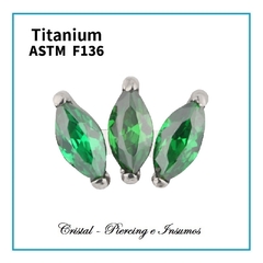 Top triple marquesi prong-set en Titanio Grado Implante ASTM-F136 en internet