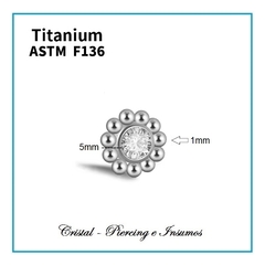 Top de zirconia y filigrana en Titanio Grado Implante ASTM-F136 (Varios modelo) - tienda online