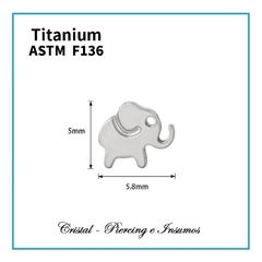 Top elefantito Titanio Grado Implante ASTM-F136 - comprar online