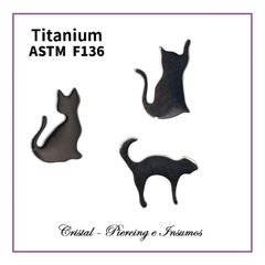 Top gatito michufus en Titanio Grado Implante ASTM-F136 (Varios modelo)