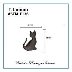 Top gatito michufus en Titanio Grado Implante ASTM-F136 (Varios modelo) - comprar online