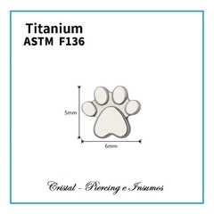 Top patita básica en Titanio Grado Implante ASTM-F136 - comprar online