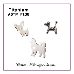 Top perritos en Titanio Grado Implante ASTM-F136 (Varios modelo)