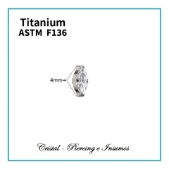 Top con zirconias bezel en Titanio Grado Implante ASTM-F136 (varios modelos) - comprar online