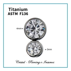 Top con zirconias bezel en Titanio Grado Implante ASTM-F136 (varios modelos) - tienda online