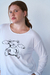 Remera LIZ, Blanco en internet
