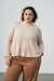 Polera Corvus, Beige - comprar online