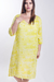 Vestido Escote V, Amarillo en internet