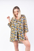 B636/1 Blusa Agnela, Azul Estampado - comprar online