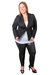 P904/2 Calza Lurex, Negro