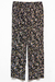 P953/2 Pantalón Aiyana, Negro Flores
