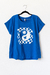 Remera YING YANG, Azul - comprar online