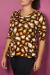R1098 Sweater Glenda, Animal Print - Syes Outlet