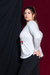 R1118/3 Remera Tasha, Malange blanco en internet