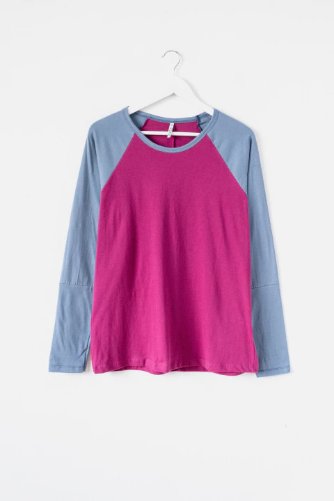 Remera ELODIE, Uva - comprar online