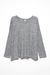 Sweater Zazilha Gris oscuro/Negro.