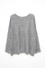 Sweater Zazilha Gris oscuro/Negro. - comprar online