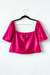 Top ALLEGRA, Fucsia - comprar online