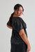 Blusa AZUL, Negro plateado - Syes Outlet