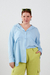 Camisa Daiana, Celeste - comprar online