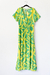 Vestido MAGGIE, Verde estampado - tienda online