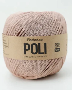 Neutro Rosê - Fio Poli 5mm - comprar online