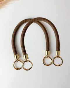 Par Alça Lux (com Argola Articulada) - Cappuccino - comprar online