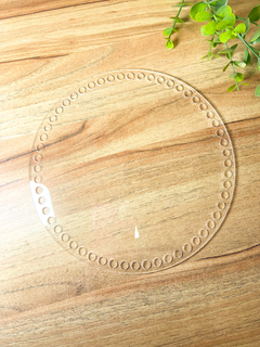 30cm-Acrílico Redondo