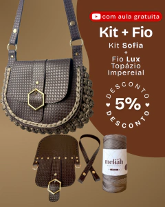 [KIT+FIO] [01] Kit Sofia Tramado + Fio Lux Topázio Imperial