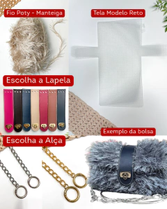 Kit Bolsa Poty Fio Manteiga (Vídeo Aula por @fiosthata) - comprar online