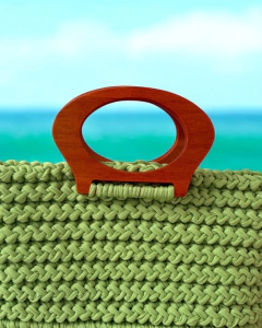 Par de Alça Madeira 13x8cm - comprar online