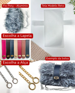 Kit Bolsa Poty Fio Alumínio (Vídeo Aula por @fiosthata) - comprar online