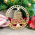 Base para Crochê Pinheiro de Natal com Palavras 15cm