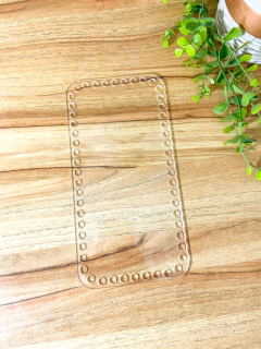 22x11,5cm-Acrílico Retangular