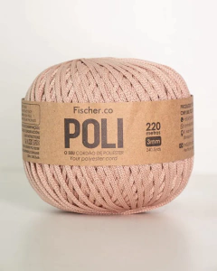 Neutro Rosê - Fio Poli 3mm - comprar online