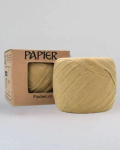 Bege - Fio Papier (Tipo Ráfia) 100m - comprar online