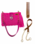 Kit Bolsa Rose - Fecho Lapela M, Alça Sintético com Corrente 70cm - feita por @fiosthata - comprar online