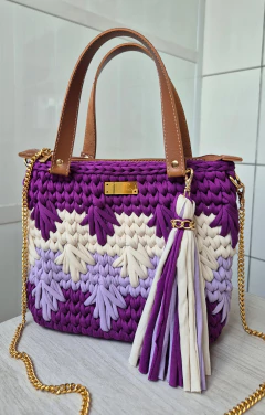 Kit Bolsa Violeta (com aula gratuita por @fiosthata)
