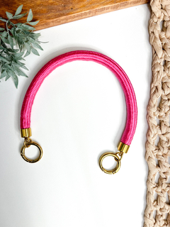 Alça Lux (com Argola Articulada) - Rosa