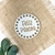 Mandala Feliz Páscoa 10cm - Branco - comprar online