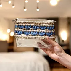 Kit Necessaire Pocket - Fundo Incolor Cristal + Zíper PP - comprar online