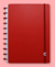 CADERNO ALL RED