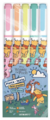 Marca-Texto Mini Com Carimbo Ursinho Pooh - Estojo C/ 4 Cores Leo&Leo