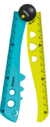 Régua em poliestireno dobrável - 30cm - Croc Croc - comprar online